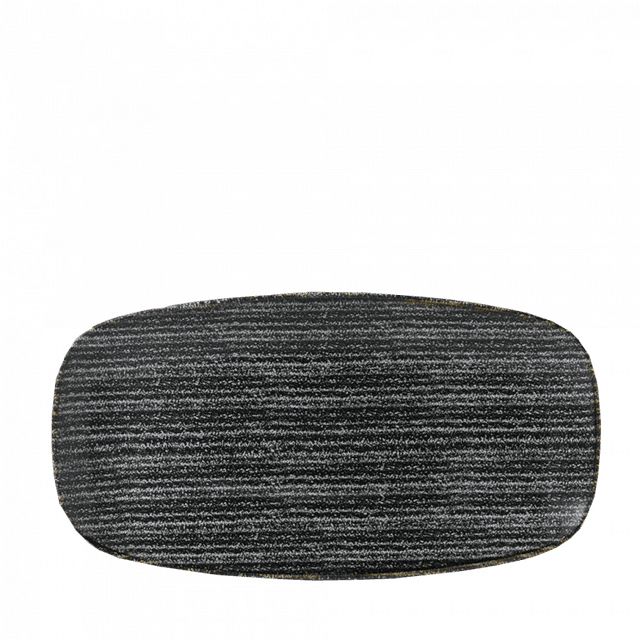 Churchill Studio Prints Homespun Bord plat langwerpig - 298x153mm - Charcoal Black