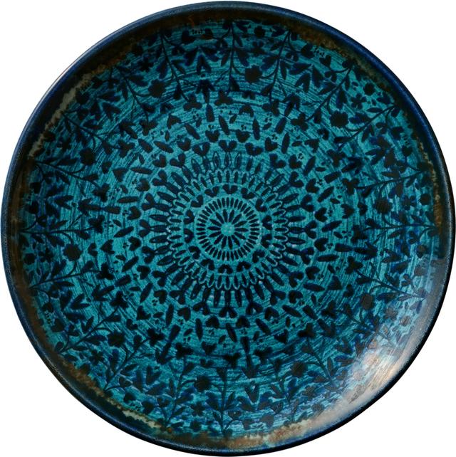 Heart & Soul Mirage Coupebord plat rond - Ø250mm - Indigo