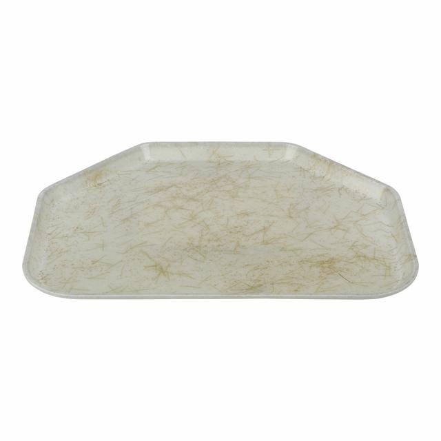 Cambro Camtray trapezium - 457x355mm - Antique Parchment/Gold