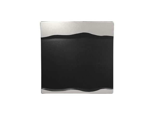 RAK Metalfusion Schaal vierkant - 250x250mm - Black/silver