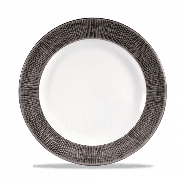 Churchill Bamboo Spinwash Bord plat met rand - Ø276mm - Dusk