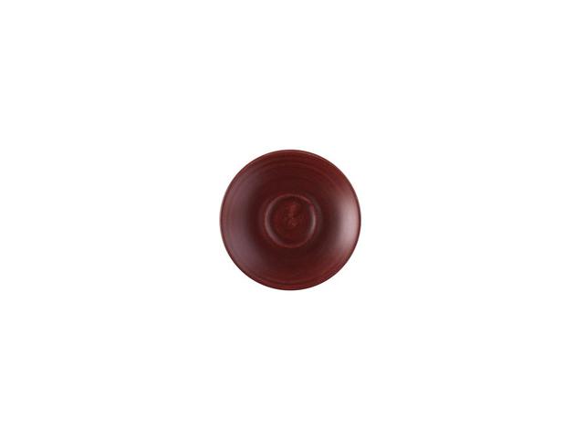 Churchill Stonecast Patina Schotel voor espressokopje - Ø118mm - Rust Red