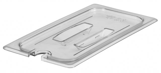 Cambro Deksel met lepeluitsparing en greep 1/3 GN - Clear