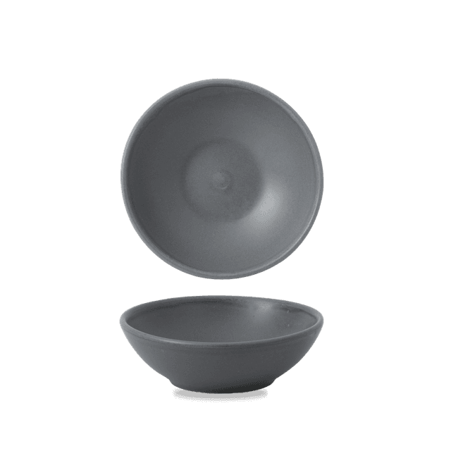 Churchill Nourish Schaal ondiep - Ø130mm - 0.26Ltr - Seattle Grey