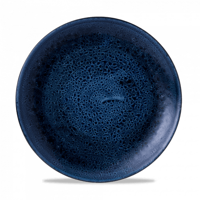 Churchill Stonecast Plume Coupebord plat - Ø260mm - Ultramarine