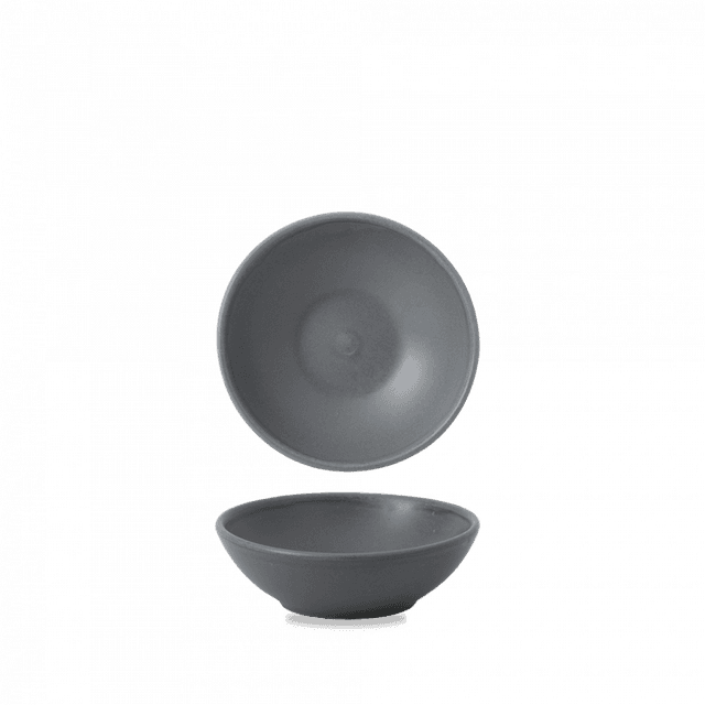 Churchill Nourish Schaal ondiep - Ø116mm - 0.2Ltr - Seattle Grey