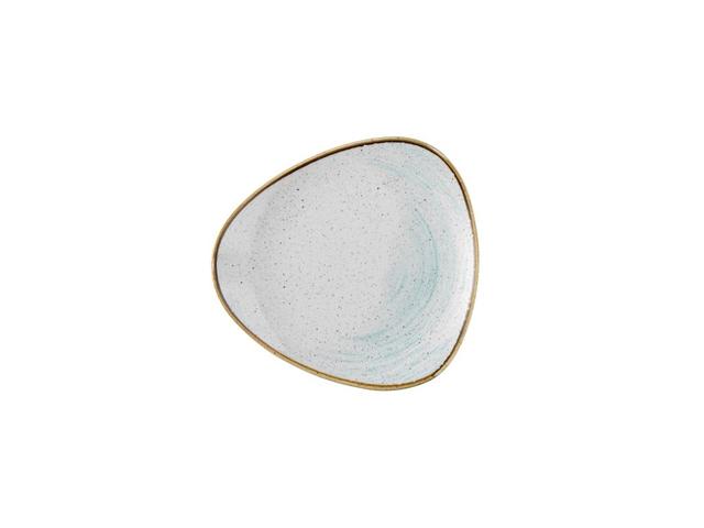 Churchill Stonecast Accents Bord plat driehoek - B 245mm - Duck Egg Blue
