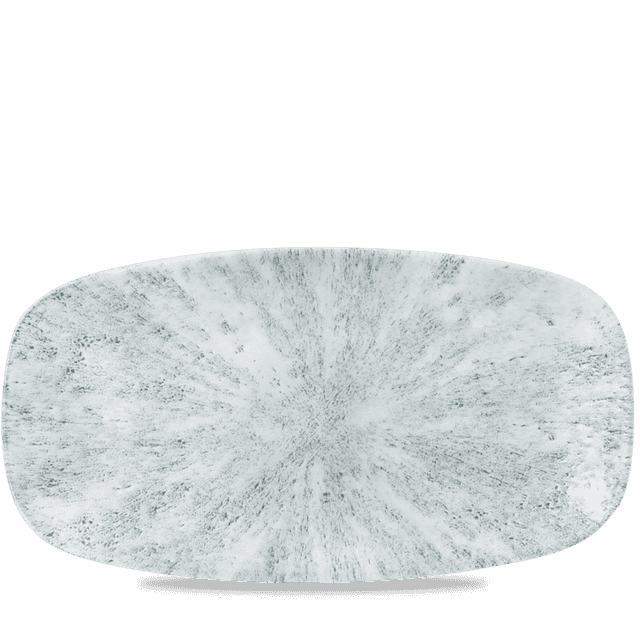 Churchill Studio Prints Stone Bord plat langwerpig - 355x189mm - Pearl Grey