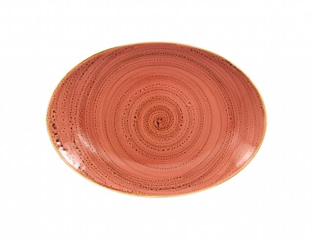 RAK Twirl Schaal ovaal - 320x230mm - Coral