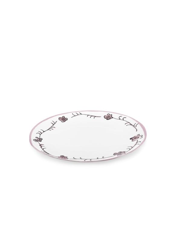 Serax Midnight Flowers Dinerbord - Ø280mm - Dark Viola