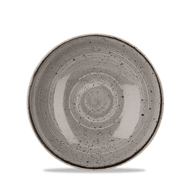 Churchill Stonecast Coupeschaal - Ø182mm - 0.426Ltr - Peppercorn Grey