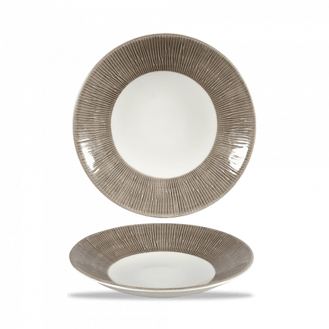 Churchill Bamboo Spinwash Coupebord diep laag - Ø255mm - H 35mm - Dusk