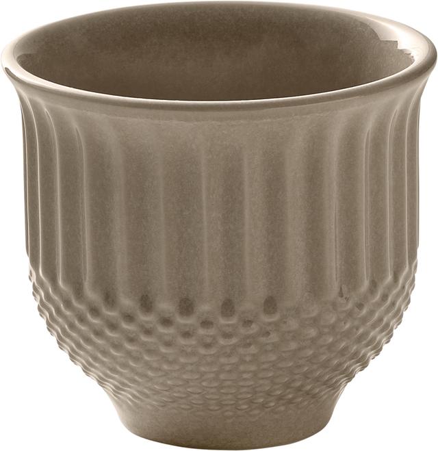 Heart & Soul Pine Mok met reliëf - 0.3Ltr - Almond