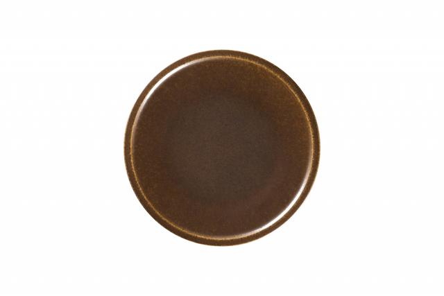 RAK Ease Coupebord plat - Ø240mm - Rust