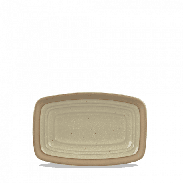 Churchill Art De Cuisine Igneous Bord plat langwerpig - 150x100mm - Natural