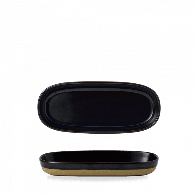 Churchill Emerge Schaal ondiep - 233x100x33mm - Cinnamon Brown