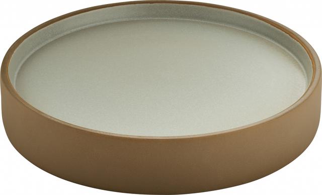 Playground 2in1 Bord plat/diep - Ø240mm - Beige/grey