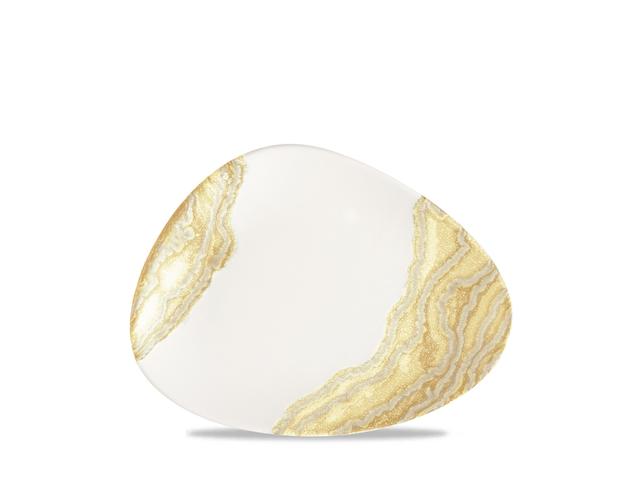 Churchill Tide Bord plat driehoek - 265x205mm - Gold