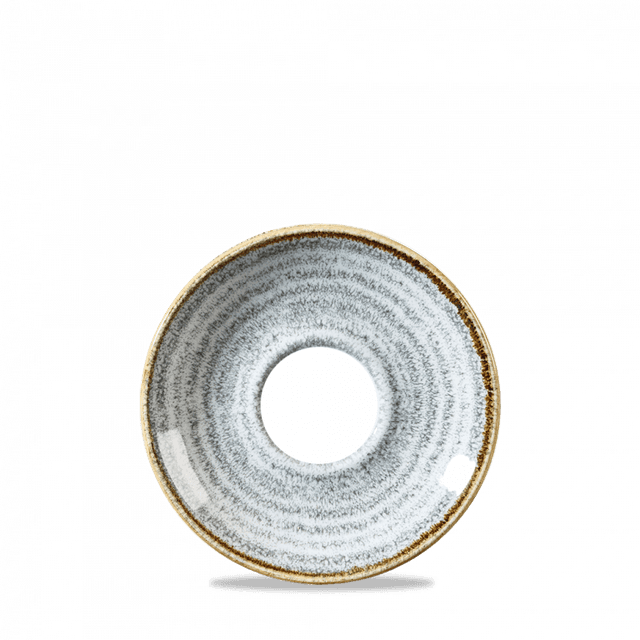 Churchill Studio Prints Homespun Schotel voor cappuccinokop - Ø156mm - Stone Grey
