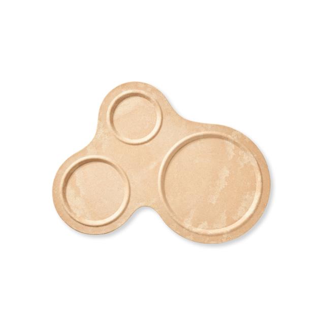 Luups Dienblad klein - 330x365mm - Light brown/Sand