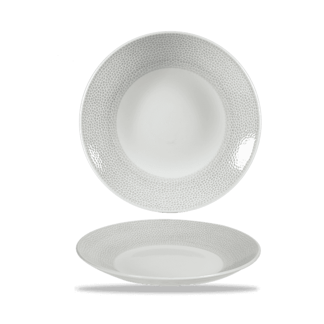 Churchill Isla Spinwash Coupebord diep laag - Ø255mm - H 35mm - Shale Grey