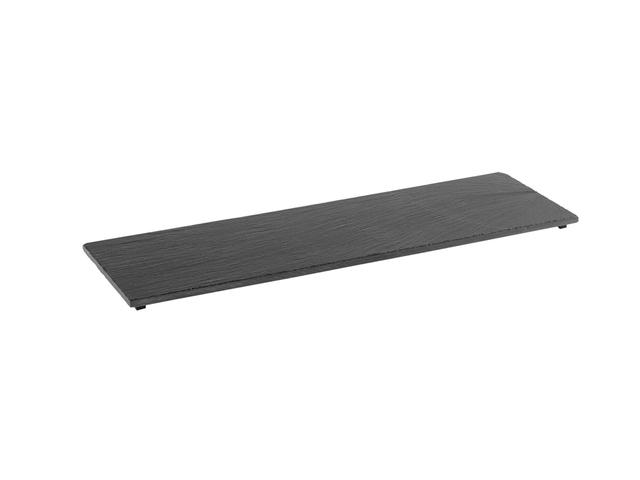 APS Plateau 2/4GN leisteen Valo - 530x162x10mm - Zwart