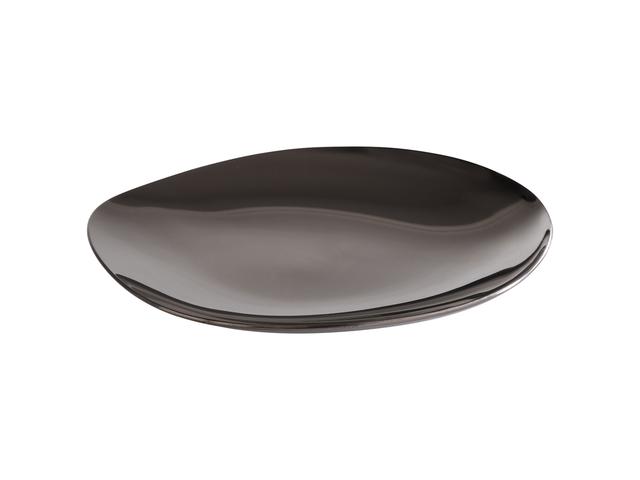 APS Bord Pebble set 4 stuks - 90x90x10mm - Gunmetal look