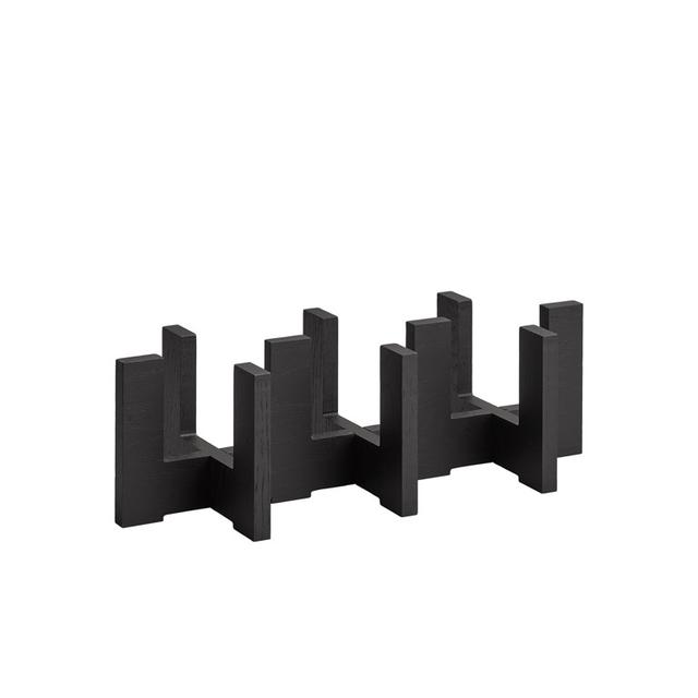 APS 3-zits sokkel voor glazen karaf Valo - 410x160x120mm - Zwart