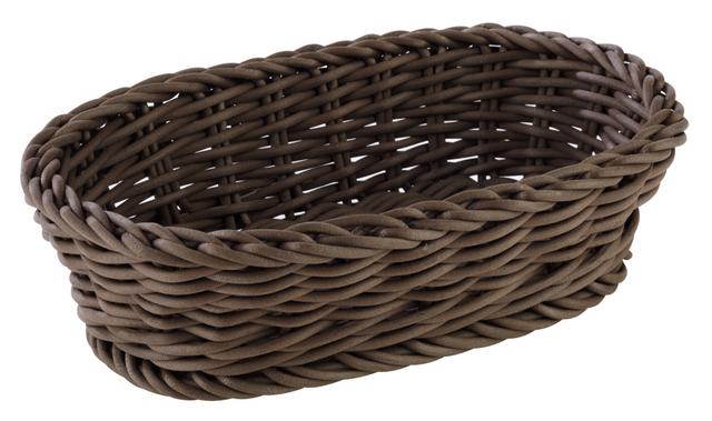 APS Buffetmand ovaal Profi Line - 190x120x60mm - Bruin