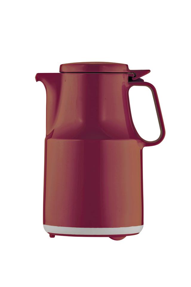 Helios Thermoboy Thermoskan kunststof - 0.6Ltr - Donkerrood