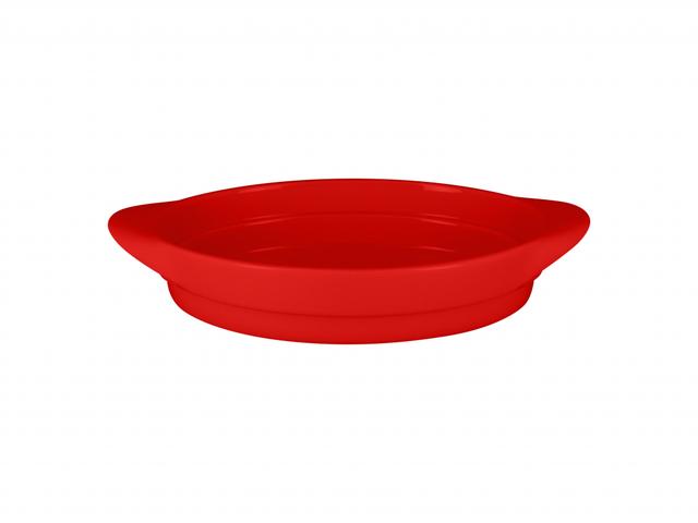 RAK Chef's Fusion Schaal ovaal zonder deksel - 260x175x55mm - Bright red