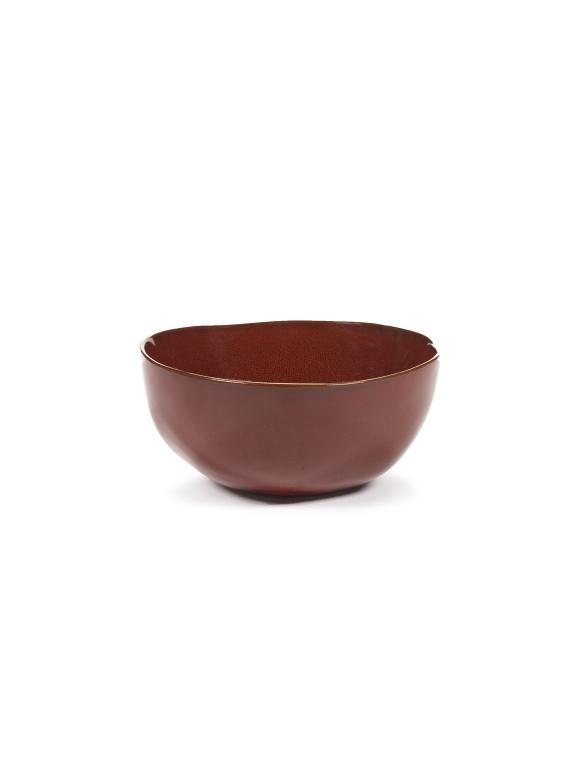 Serax La Mère tableware Schaal hoog - Ø210mm - H 95mm - Venetian Red