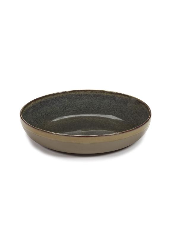 Serax Surface Serveerschaal S - Ø270mm - H 55mm - Indi Grey