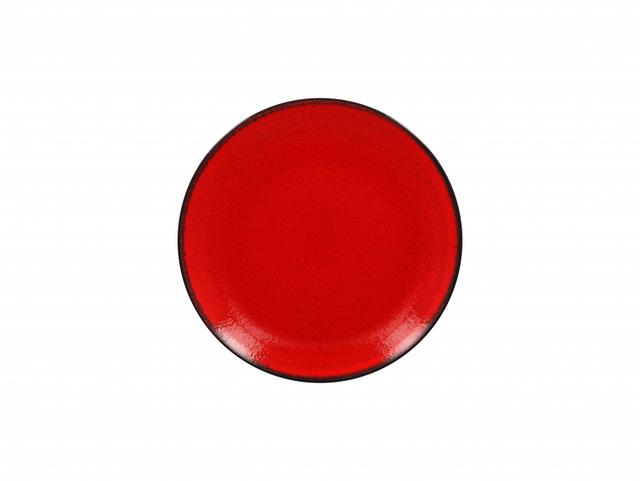 RAK Fire Coupebord plat - Ø240mm - Red