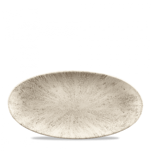 Churchill Studio Prints Stone Bord plat ovaal - 299x150mm - Agate Grey