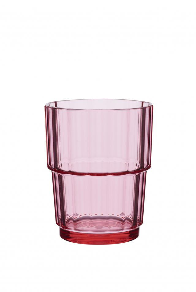 Glassforever Institution Drinkglas - 0.18Ltr - Rose Pink