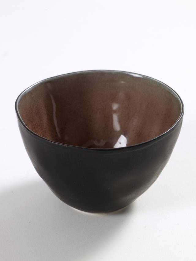 Serax Pure Kom Medium - Ø105mm - H 65mm - Bruin