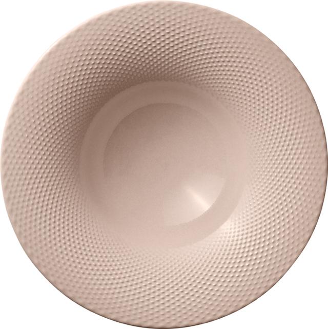 Heart & Soul Pine Coupebord diep rond met reliëf - Ø270mm - Blush