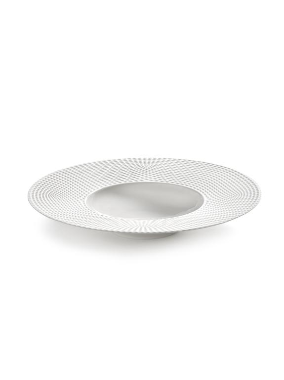 Serax Nido Bord diep met brede rand - Ø280mm - H 50mm - White