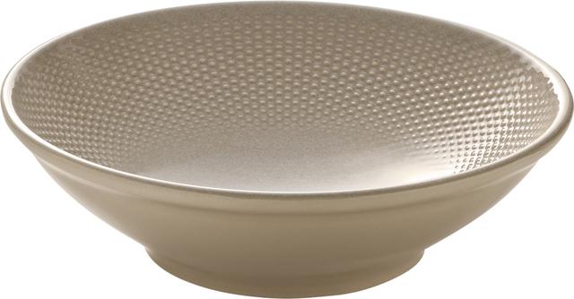 Heart & Soul Pine Schaal rond met reliëf - Ø240mm - Almond