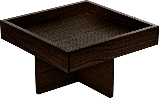 Playground Ananti Menage vierkant op voet - 180x180x109mm - Wenge