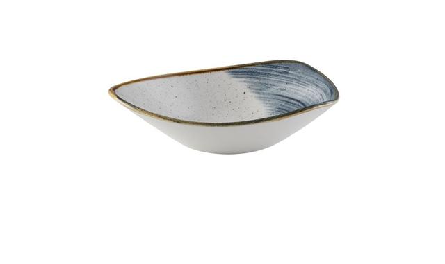 Churchill Stonecast Accents Schaal driehoek - B 235mm - Blueberry