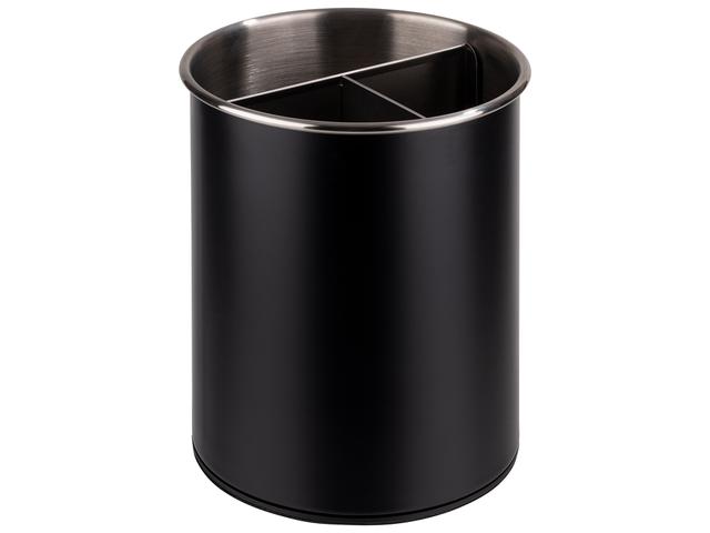 APS Bestekbak draaibaar - Ø130mm - H 165mm - Zwart