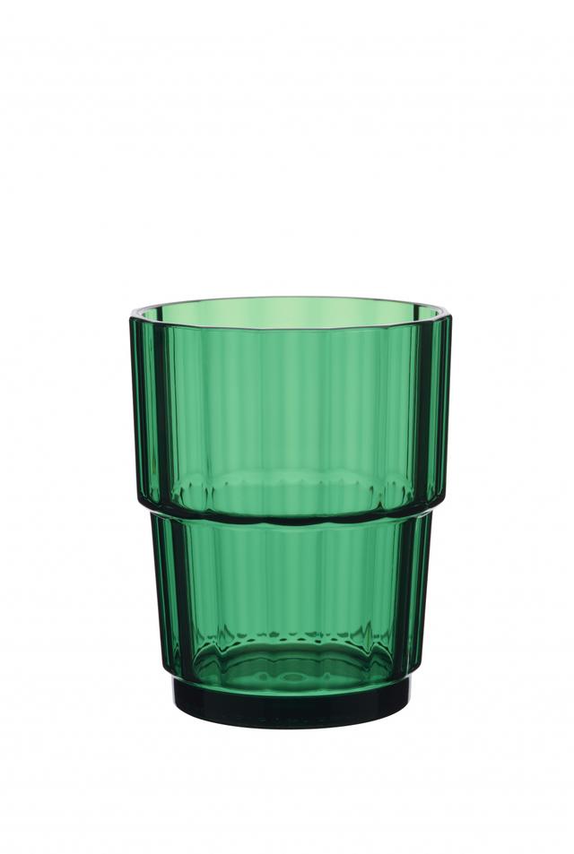 Glassforever Institution Drinkglas - 0.18Ltr - Green Leaf