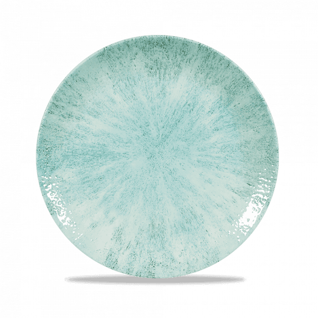 Churchill Studio Prints Stone Coupebord plat - Ø217mm - Aquamarine