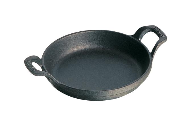 Staub Ovenschaal rond - Ø120mm - Zwart