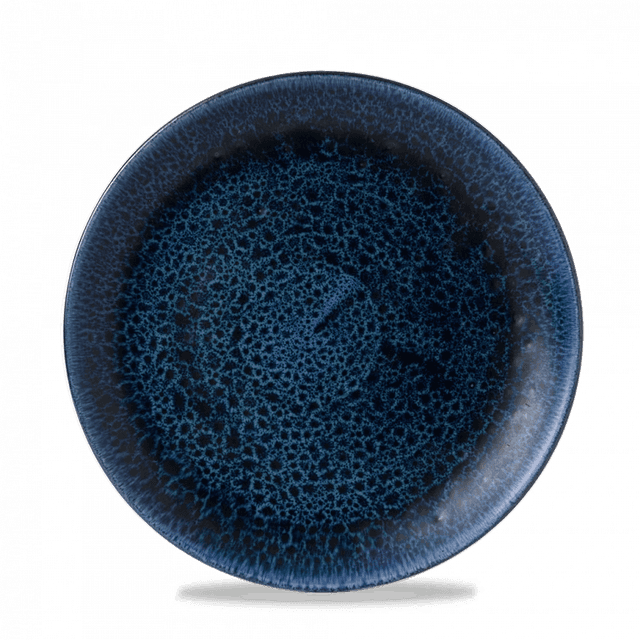 Churchill Stonecast Plume Coupebord plat - Ø217mm - Ultramarine