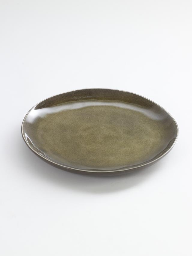 Serax Pure Bord rond Small - Ø205mm - H 19mm - Groen