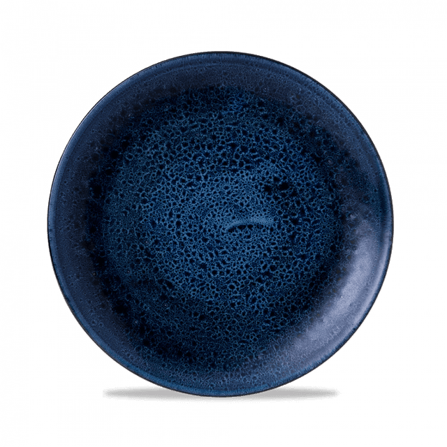 Churchill Stonecast Plume Coupebord plat - Ø288mm - Ultramarine
