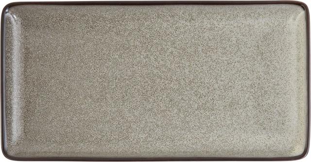 Fortessa Stone grey Schaal coupe rechthoekig - 230x120mm